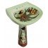 Mexican Talavera Pedestal Sink Oceano Capri